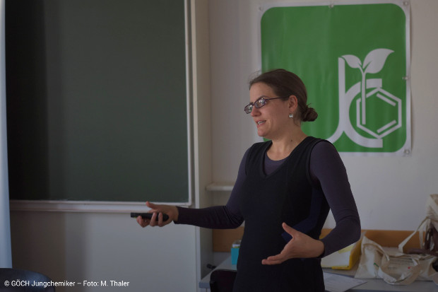 Prof. Werndl during her presentation